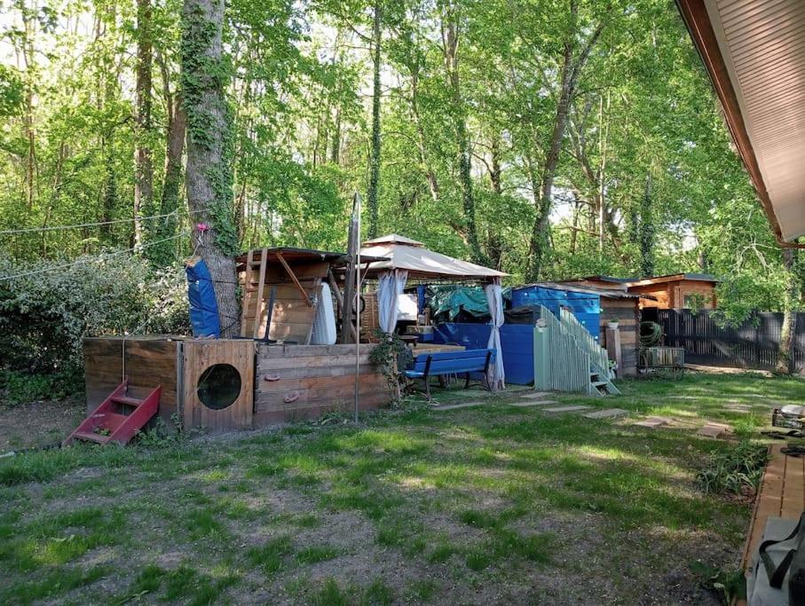 Maison 70M2 Calme Vue Sur Foret Salles  Dış mekan fotoğraf